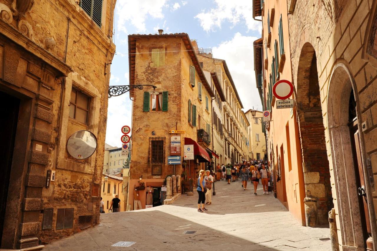 Il Palco Montepulciano, Vista Incredibile, 150Mt Da Piazza Grande Apartamento Exterior foto