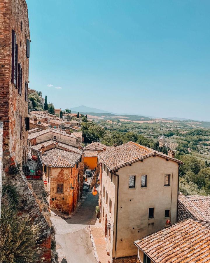 Il Palco Montepulciano, Vista Incredibile, 150Mt Da Piazza Grande Apartamento Exterior foto
