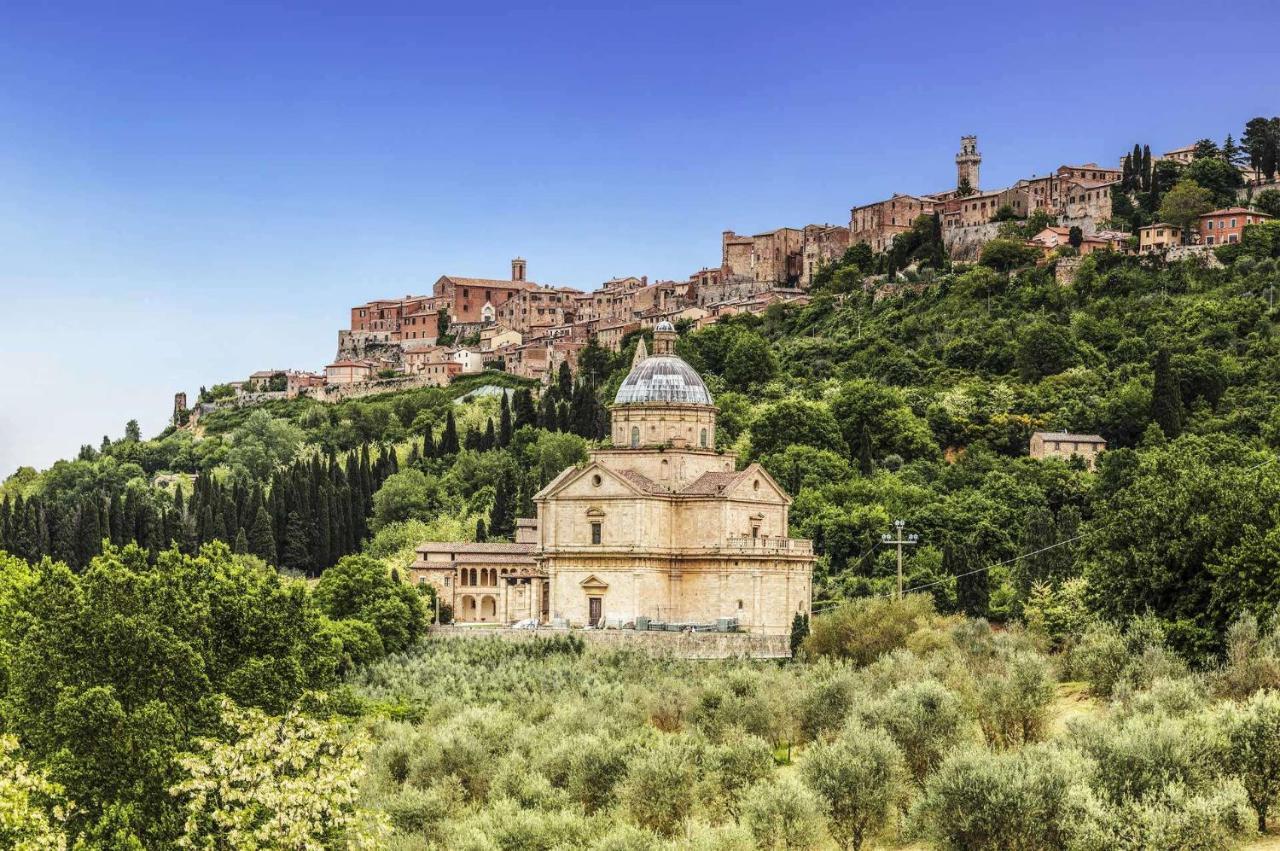 Il Palco Montepulciano, Vista Incredibile, 150Mt Da Piazza Grande Apartamento Exterior foto