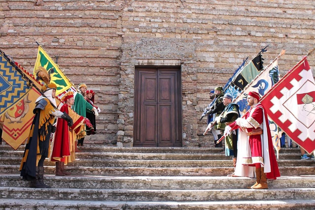 Il Palco Montepulciano, Vista Incredibile, 150Mt Da Piazza Grande Apartamento Exterior foto