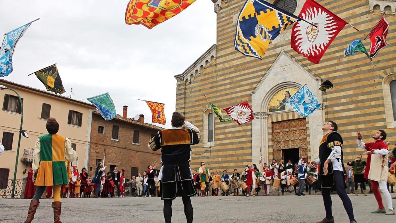 Il Palco Montepulciano, Vista Incredibile, 150Mt Da Piazza Grande Apartamento Exterior foto
